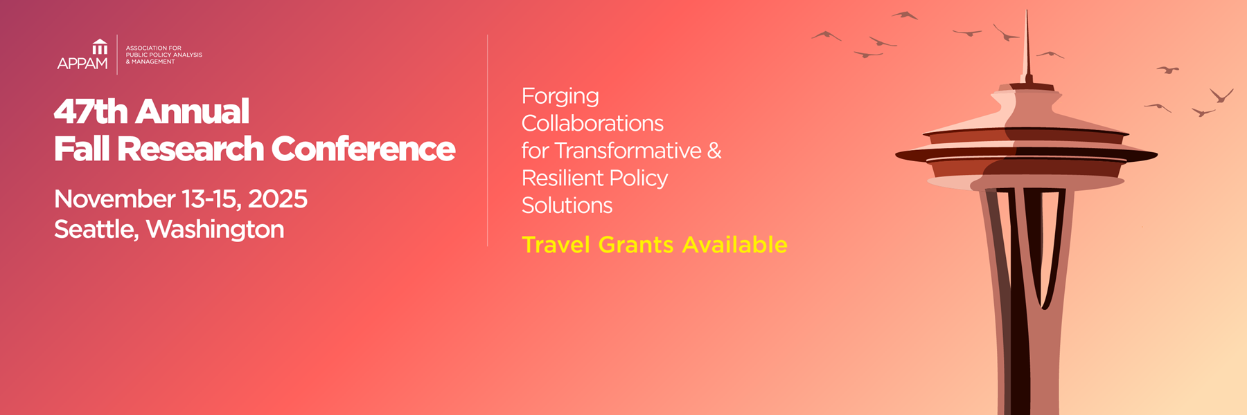 #2025APPAM - Travel Grants Available